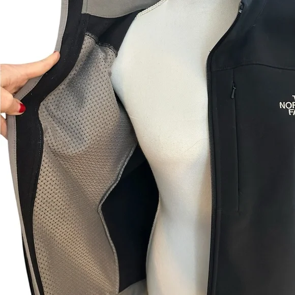 The North Face Women's Black Apex Jacket Windwall Shell Large - Picture 11 of 16